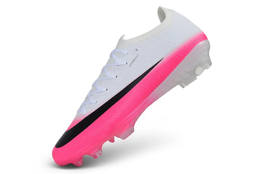 Soccer Cleats Nike Mercurial Vapor 17 Elite White & Pink FG