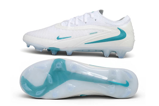 Soccer Cleats Nike Phantom GX III Elite White & Blue FG