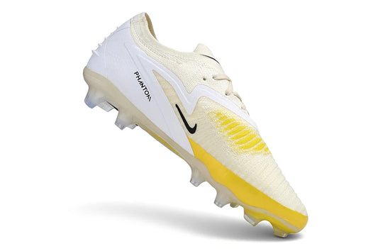 Soccer Cleats Nike Phantom GX III Elite White & Yellow FG