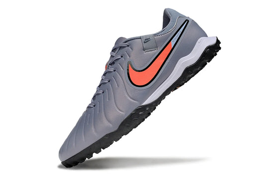 Soccer Cleats Nike Tiempo Legend 10 Gray Turf