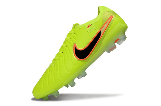 Soccer Cleats Nike Tiempo Legend 10 Green Volt FG