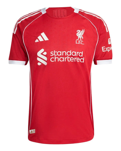Jersey Liverpool Home Player 2025-26