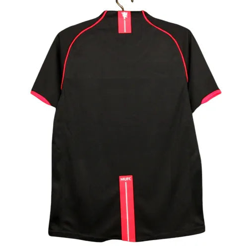 Jersey Manchester United Away Retro 2007-08 - Black