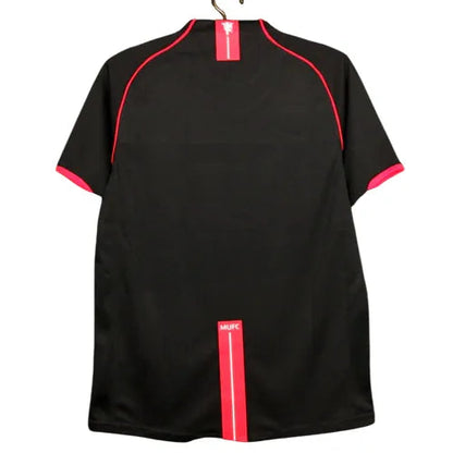 Jersey Manchester United Away Retro 2007-08 - Black