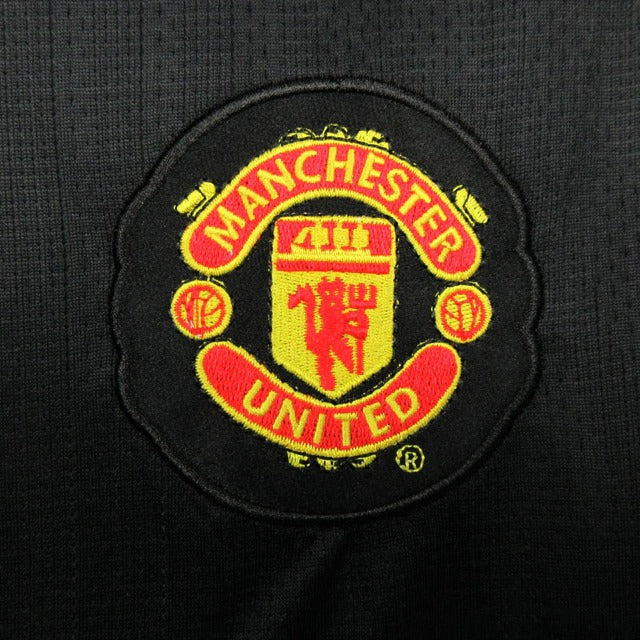 Jersey Manchester United Away Retro 2007-08 - Black