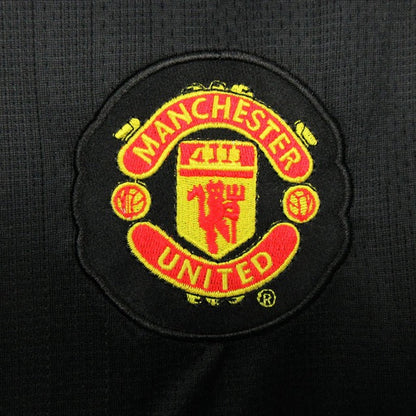 Jersey Manchester United Away Retro 2007-08 - Black