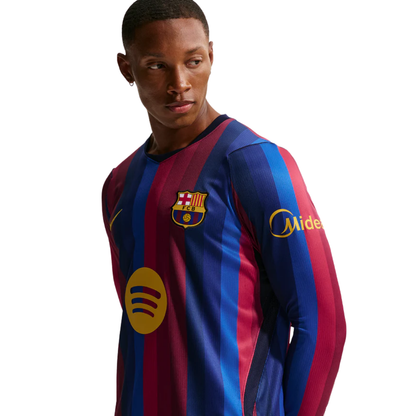 Jersey Long Sleeve Barcelona Home 2026-27