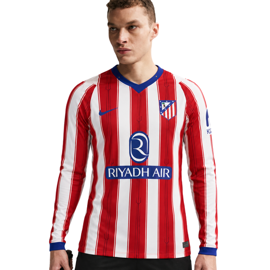 Jersey Long Sleeve Atletico Madrid Home 2026-27