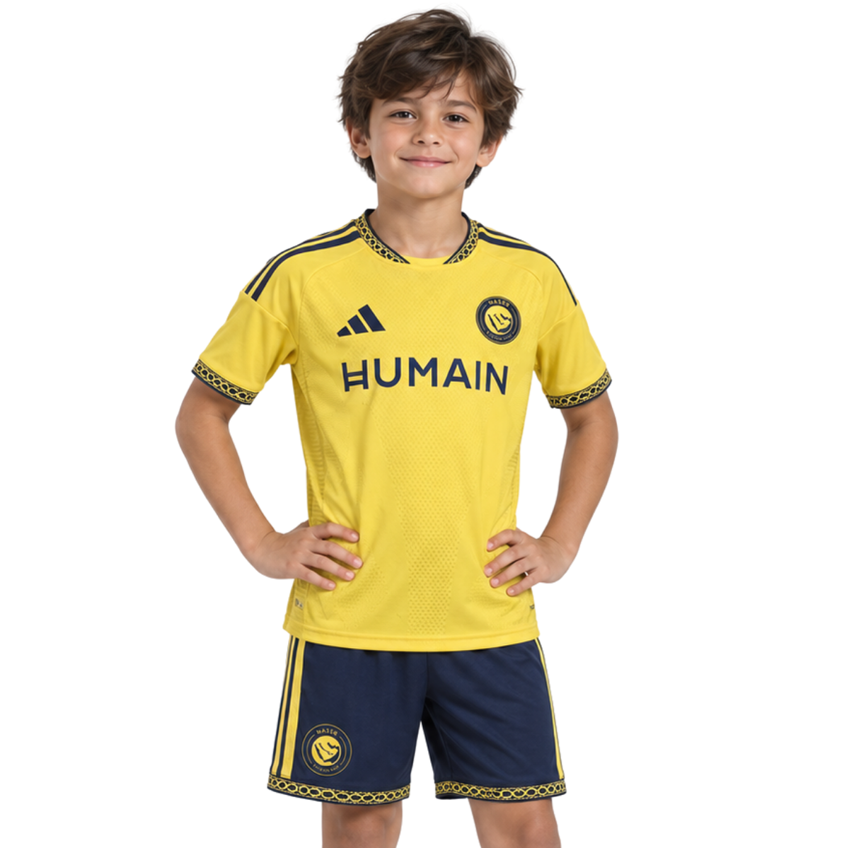 conjunto infantil al nassr home 2026-27