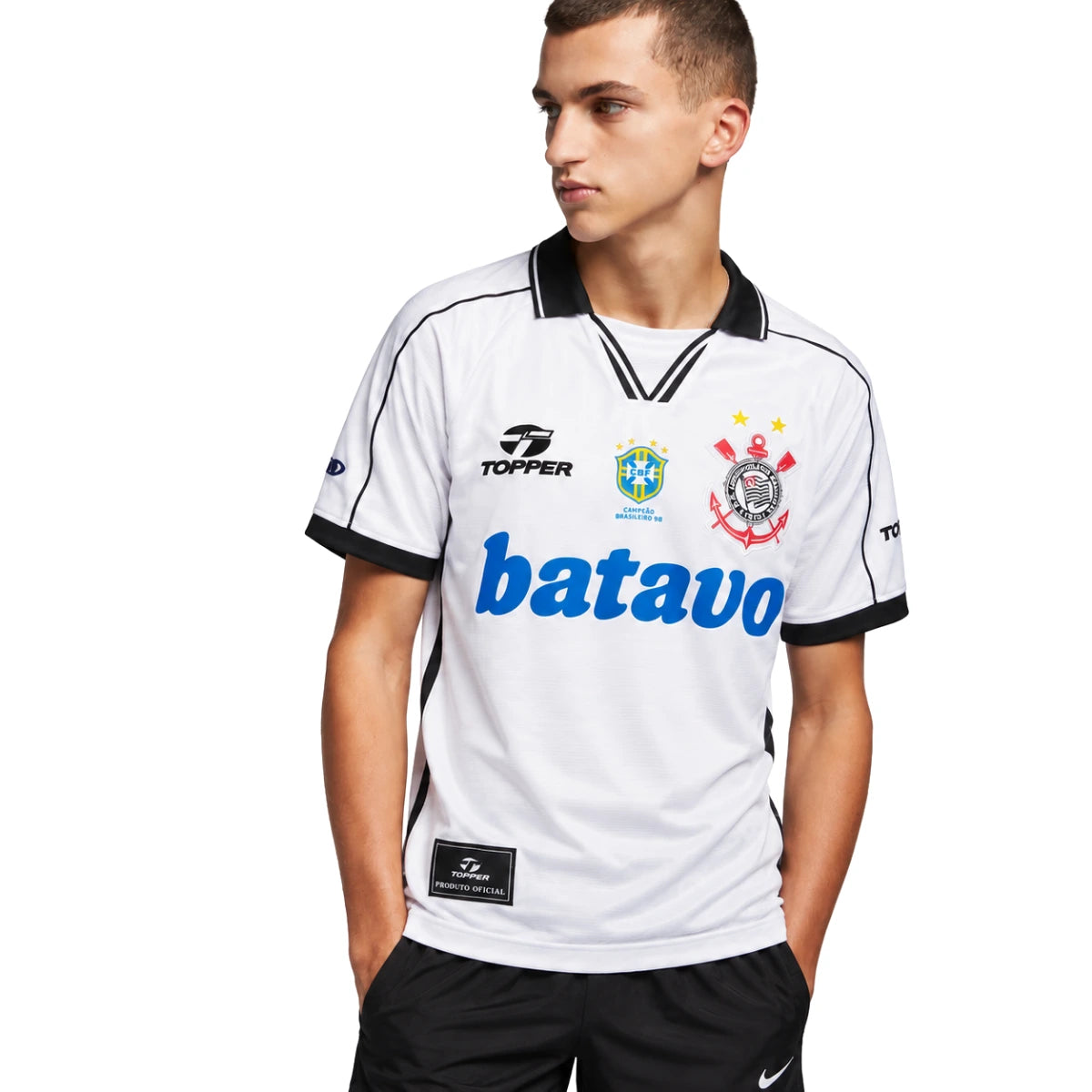 Jersey Corinthians Home Retro 1999