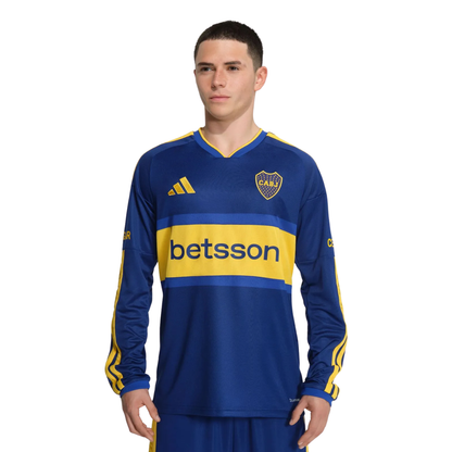 Jersey Long Sleeve Boca Juniors Home 2026-27