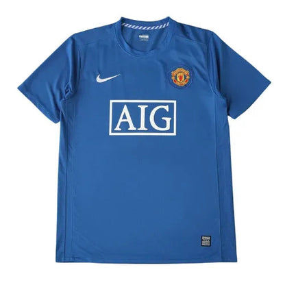Jersey Manchester United Away Retro 2007-08 - Blue