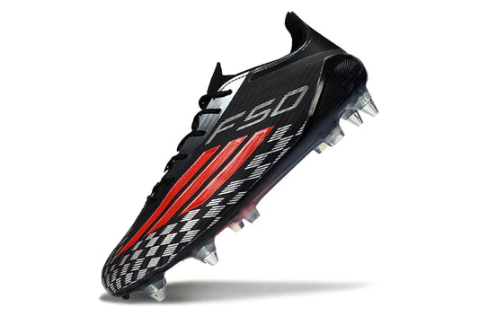 Soccer Cleats Adidas F50 Elite Black & Red FG