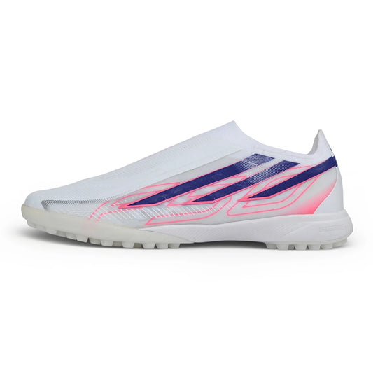 Soccer Cleats Adidas F50 Elite White & Pink Turf