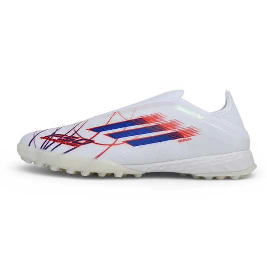 Soccer Cleats Adidas F50 Elite White Red Lines Turf