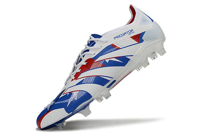 Soccer Cleats Adidas Predator 25 Elite White & Blue FG