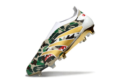 Soccer Cleats Adidas Predator 25 Elite White & Gold FG