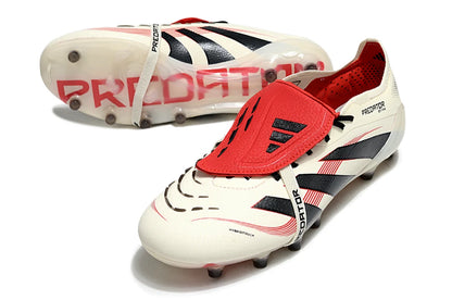 Soccer Cleats Adidas Predator 25 Elite White & Red FG