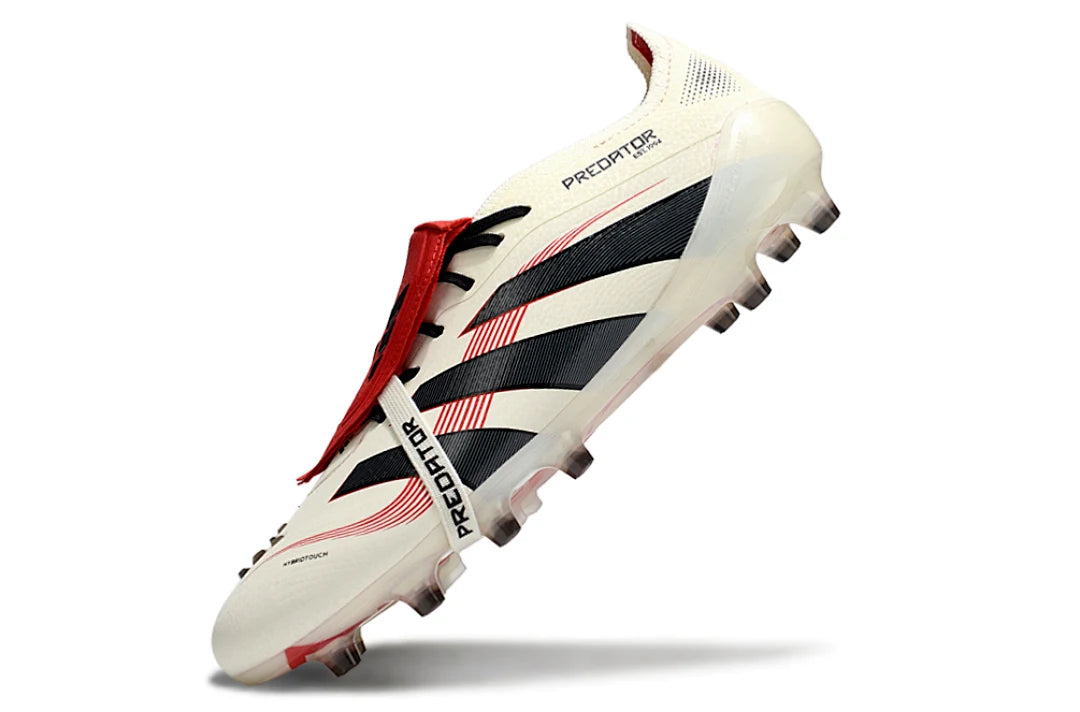 Soccer Cleats Adidas Predator 25 Elite White & Red FG