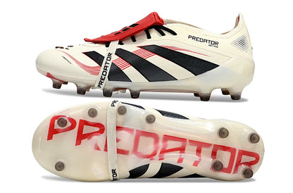 Soccer Cleats Adidas Predator 25 Elite White & Red FG