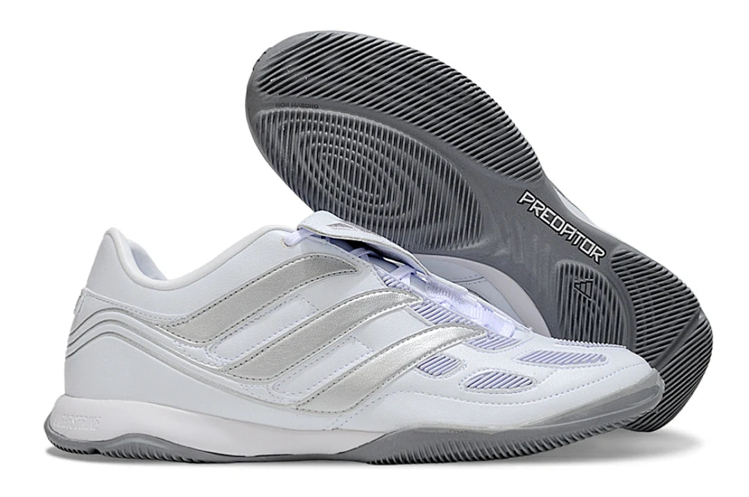 Soccer Cleats Adidas Predator 25 Elite White Indoor
