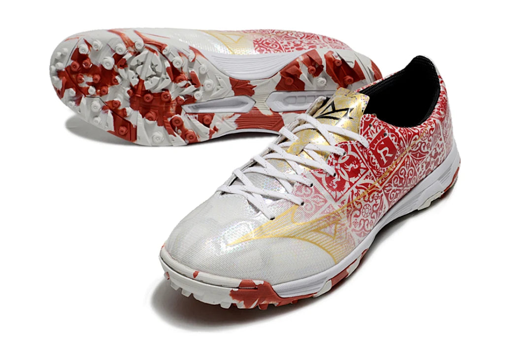 Soccer Cleats Mizuno Alpha White & Red Turf