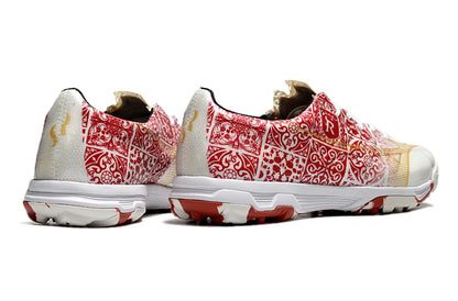 Soccer Cleats Mizuno Alpha White & Red Turf
