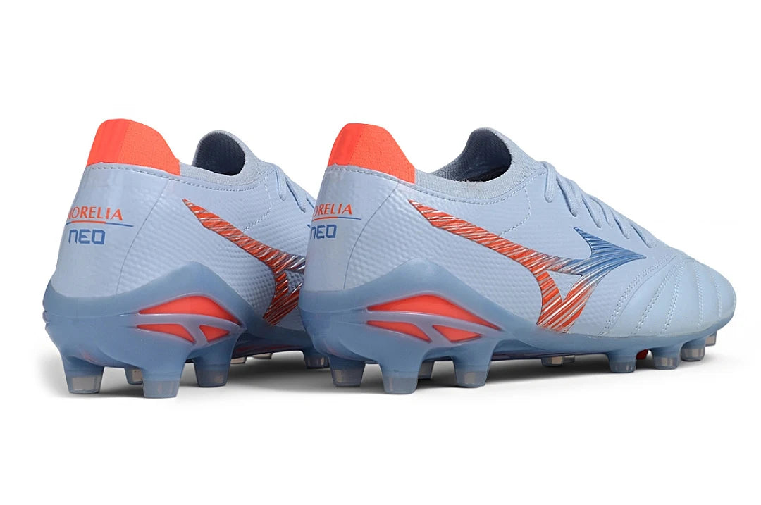 Soccer Cleats Mizuno Morelia Neo V Beta Blue FG