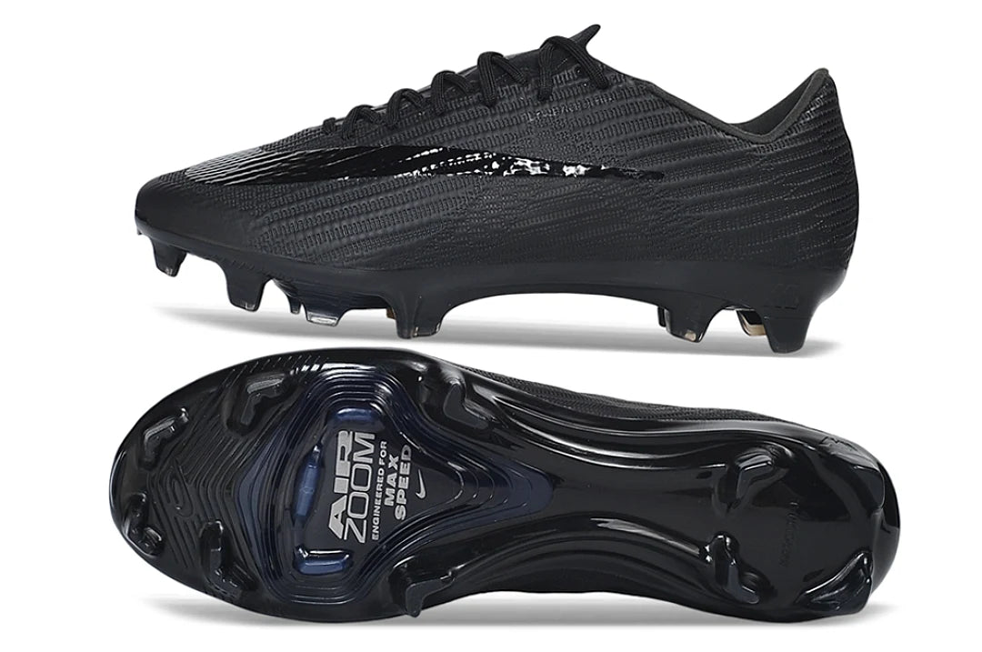 Soccer Cleats Nike Mercurial Vapor 17 Elite Black Triple Black FG