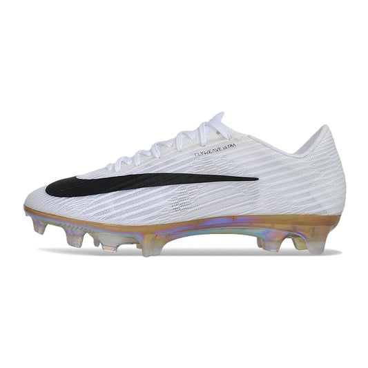 Soccer Cleats Nike Mercurial Vapor 17 Elite White & Gold FG