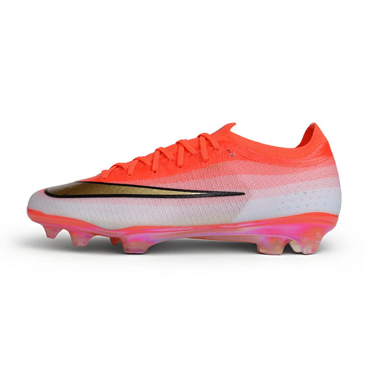 Soccer Cleats Nike Mercurial Vapor 17 Elite White & Orange FG