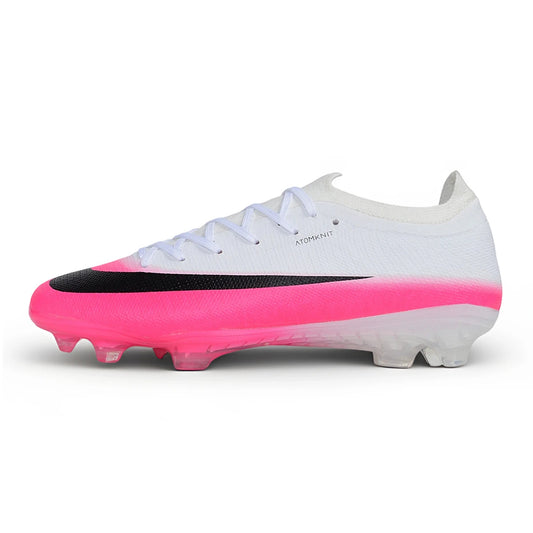 Soccer Cleats Nike Mercurial Vapor 17 Elite White & Pink FG