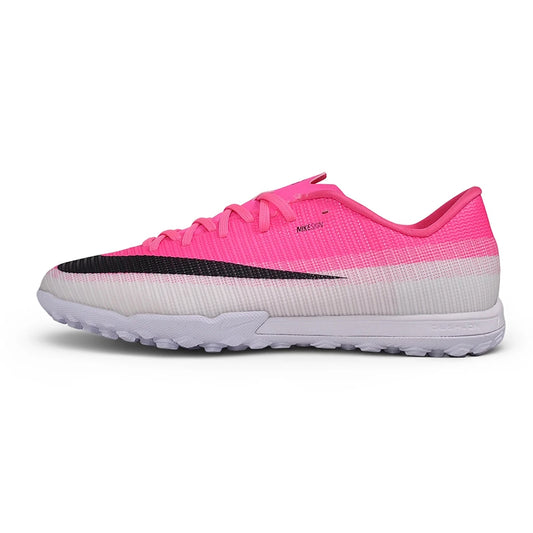 Soccer Cleats Nike Mercurial Vapor 17 Elite White & Pink Hot Pink Fade Turf