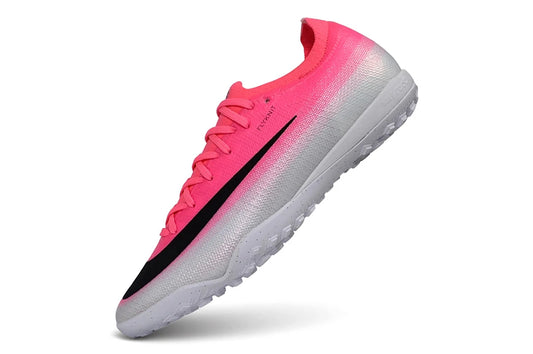 Soccer Cleats Nike Mercurial Vapor 17 Elite White & Pink Soft Pink Fade Turf