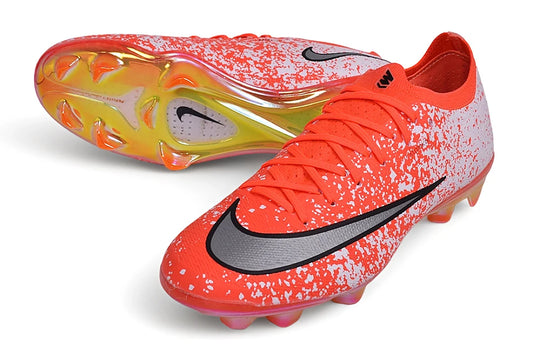 Soccer Cleats Nike Mercurial Vapor 17 Elite White & Red FG
