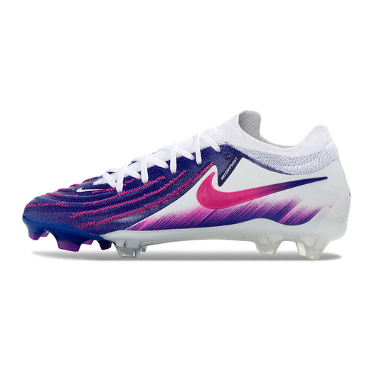 Soccer Cleats Nike Phantom 6 Luna White & Purple FG