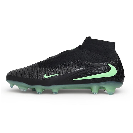 Soccer Cleats Nike Phantom GX III Elite Black & Green High Collar FG
