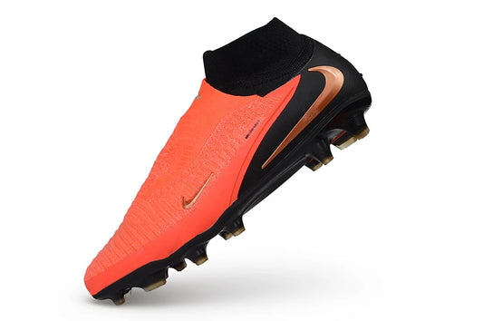 Soccer Cleats Nike Phantom GX III Elite Black & Red Coral FG