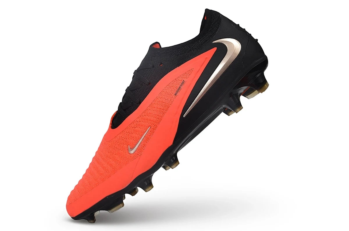 Soccer Cleats Nike Phantom GX III Elite Black & Red Orange FG