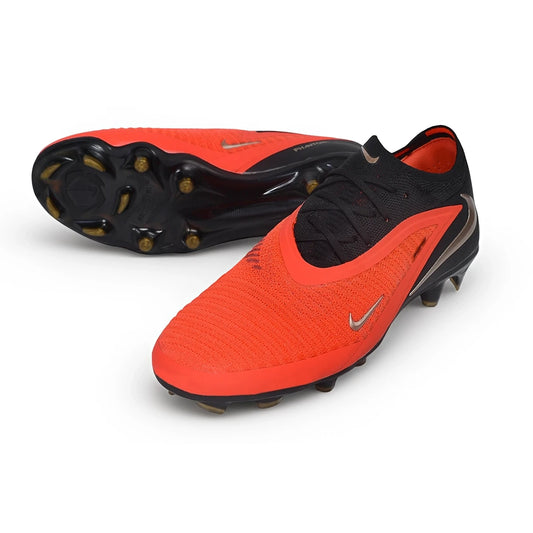 Soccer Cleats Nike Phantom GX III Elite Black & Red Orange FG