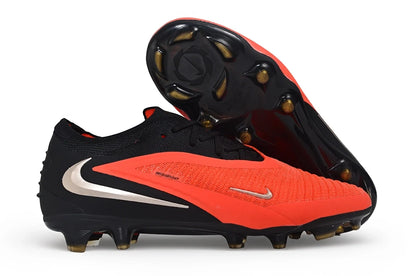 Soccer Cleats Nike Phantom GX III Elite Black & Red Orange FG