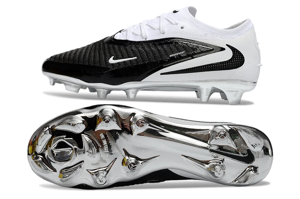 Soccer Cleats Nike Phantom GX III Elite Black & White FG