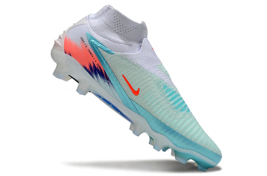 Soccer Cleats Nike Phantom GX III Elite Blue Aqua High Collar FG