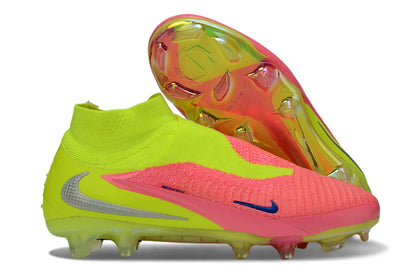Soccer Cleats Nike Phantom GX III Elite Pink & Yellow FG