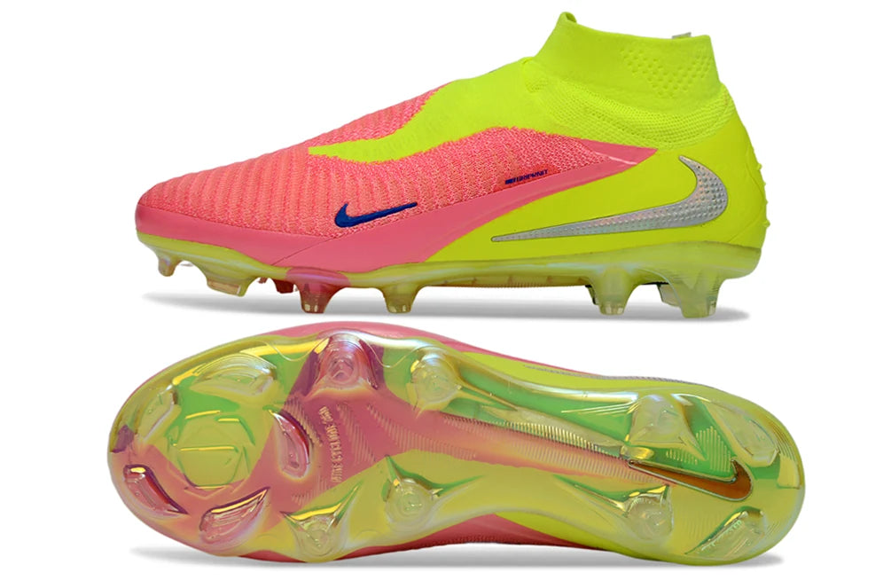Soccer Cleats Nike Phantom GX III Elite Pink & Yellow FG