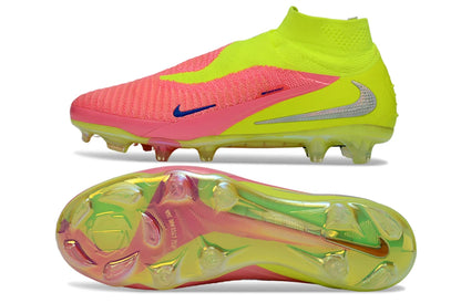 Soccer Cleats Nike Phantom GX III Elite Pink & Yellow FG