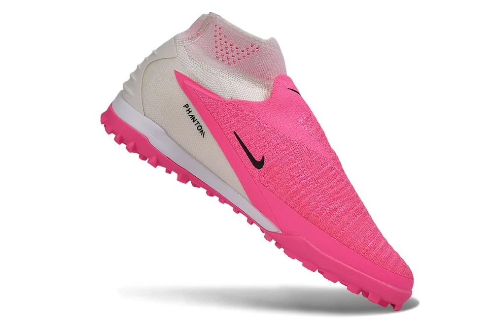 Soccer Cleats Nike Phantom GX III Elite Pink Laceless Turf