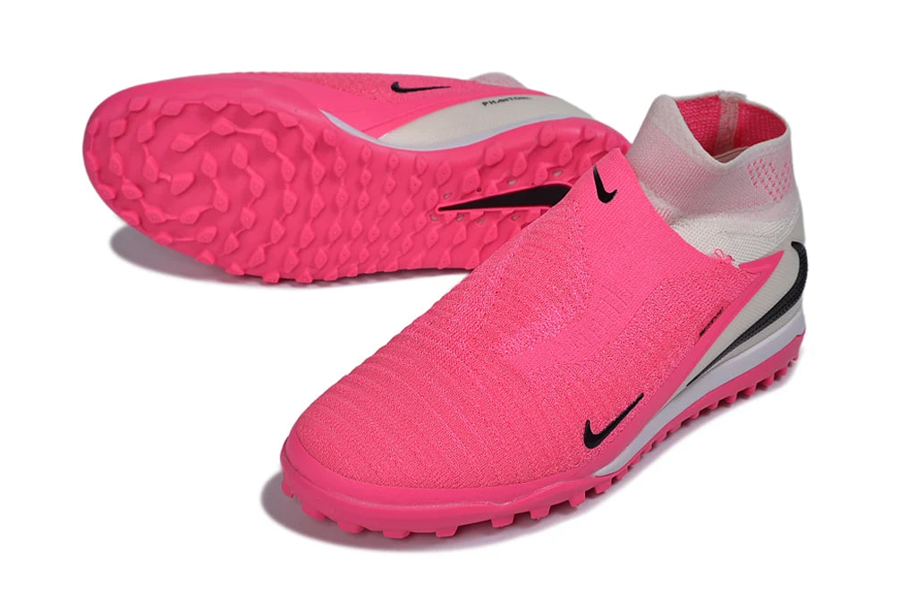 Soccer Cleats Nike Phantom GX III Elite Pink Laceless Turf