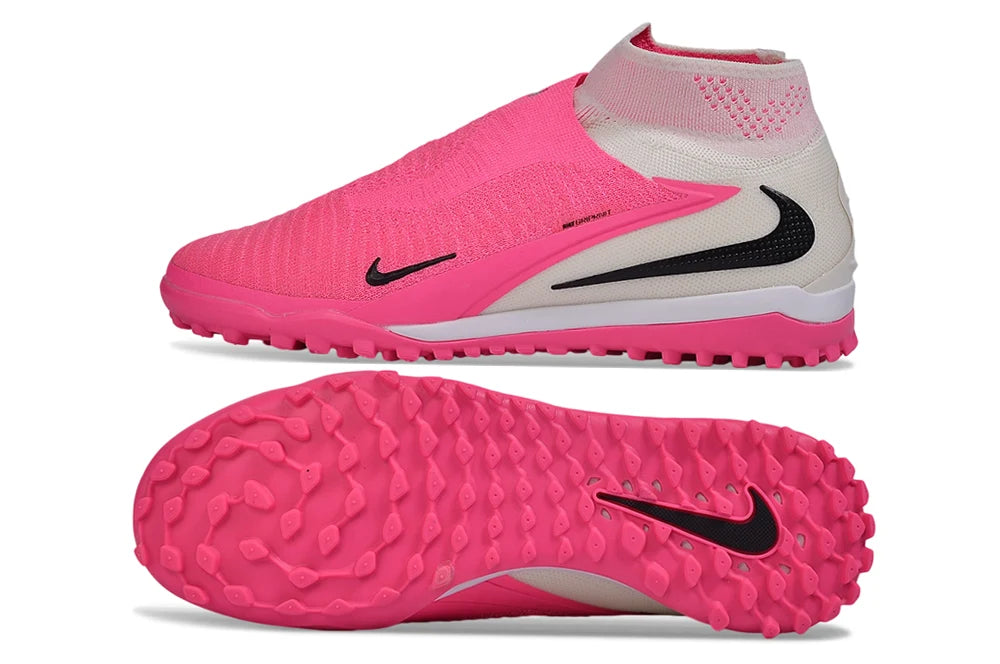 Soccer Cleats Nike Phantom GX III Elite Pink Laceless Turf