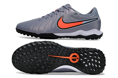 Soccer Cleats Nike Tiempo Legend 10 Gray Turf